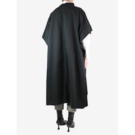 Autre Marque-Abrigo negro oversize sin mangas - talla S-Negro