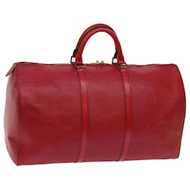 Louis Vuitton-Louis Vuitton Keepall 50-Rouge