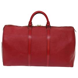 Louis Vuitton-Louis Vuitton Keepall 50-Red