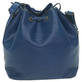 Louis Vuitton-Bolsa de ombro LOUIS VUITTON Epi Petit Noe azul M44105 Autenticação de LV 65074-Azul