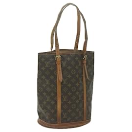 Louis Vuitton-LOUIS VUITTON Monogram Bucket GM Shoulder Bag M42236 LV Auth 64998-Monogram