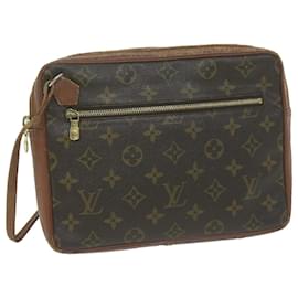 Louis Vuitton-LOUIS VUITTON Monogram Pochette Sports Clutch Bag Nr.183 LV Auth 64941-Monogramm