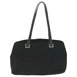 Prada-PRADA Hand Bag Nylon Black Auth ep3194-Black