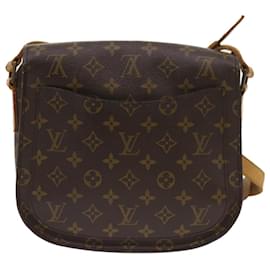 Louis Vuitton-LOUIS VUITTON Monogram Saint Cloud GM Shoulder Bag M51242 LV Auth 65531-Monogram
