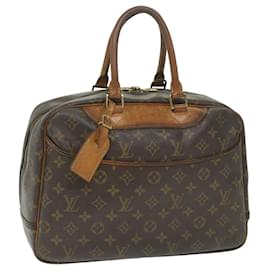 Louis Vuitton-LOUIS VUITTON Monogram Deauville Hand Bag M47270 LV Auth bs9400-Monogram
