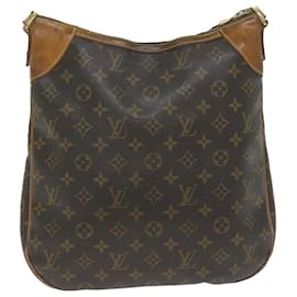 Louis Vuitton-LOUIS VUITTON Monogramm Odeon MM Umhängetasche M.56389 LV Auth-Folge2982-Monogramm