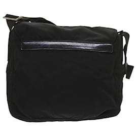 Prada-PRADA Shoulder Bag Nylon Black Auth ep2948-Black