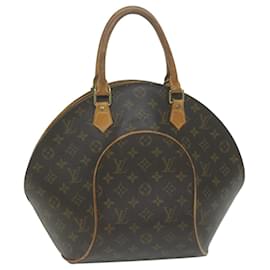 Louis Vuitton-LOUIS VUITTON Monogram Ellipse MM Hand Bag M51126 LV Auth 64967-Monogram