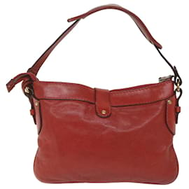 Chloé-Chloe Shoulder Bag Leather Red 03 08 51 5811 Auth yk9240-Red