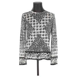 Jean Paul Gaultier Seidentop Schwarz