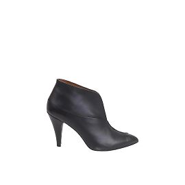 By Malene Birger Botas de cuero Negro