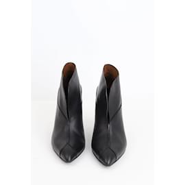 By Malene Birger-Boots en cuir-Noir