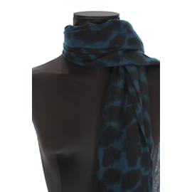 Eric Bompard-Cashmere scarf-Blue