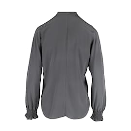 Emporio Armani-Emporio Armani Silk Shirt-Grey