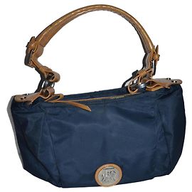 Gianfranco Ferre Vintage sacola Marrom Azul