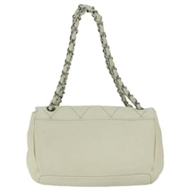 Chanel-Sac à rabat Chanel-Blanc