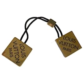 Louis Vuitton-Accessoires pour cheveux-Marron,Noir,Bijouterie dorée