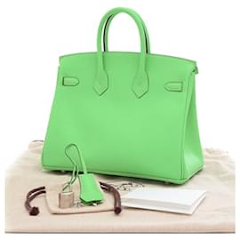 Hermès-HERMES BIRKIN 25-Green