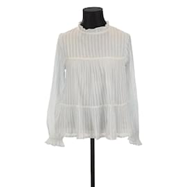 SéZane-Cotton blouse-White
