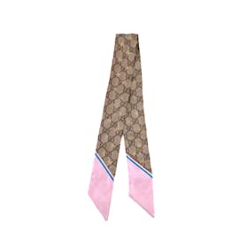 Gucci-GUCCI  Scarves T.  silk-Brown