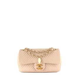 Chanel-CHANEL Borse T.  Leather-Beige