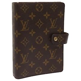 Louis Vuitton-Louis Vuitton Agenda Cover-Brown