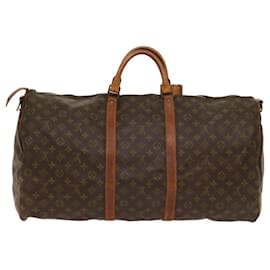 Louis Vuitton-Louis Vuitton Keepall Bandouliere 60-Brown