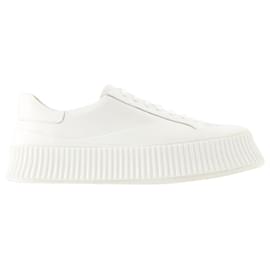 Jil Sander-Baskets - Jil Sander - Cuir - Beige-Beige