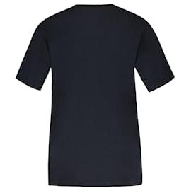 Autre Marque-T-Shirt Confort Bold Fox Head Patch - Maison Kitsune - Coton - Noir-Noir
