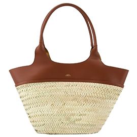 Apc Borsa a tracolla Panier Tangeri - A.P.C. - Pelle - Nocciola Marrone