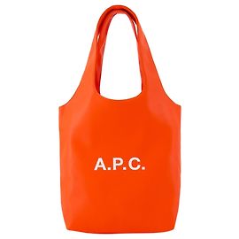 Apc Bolsa de compras pequena Ninon - A.P.C. - Couro Sintético - Laranja Laranja