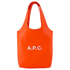 Apc-Bolso Shopper Pequeño Ninon - A.PAG.do. - Cuero Sintético - Naranja-Naranja