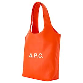 Apc-Petit Sac Cabas Ninon - A.P.C. - Cuir synthétique - Orange-Orange