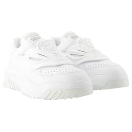 Versace-Baskets - Versace - Cuir - Blanc-Blanc