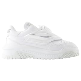Versace-Sneaker - Versace - Leather - White-White