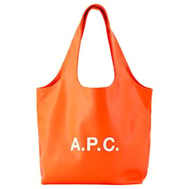Apc-Bolso Shopper Ninon - A.PAG.do. - Cuero Sintético - Naranja-Naranja