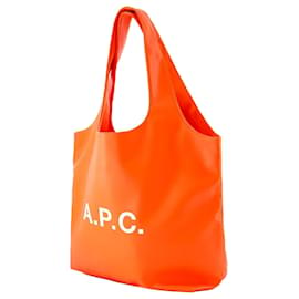 Apc-Borsa shopper Ninon - A.P.C. - Pelle sintetica - Arancione-Arancione