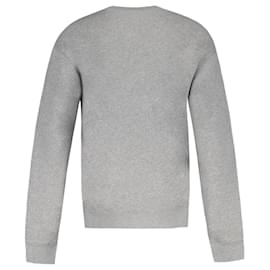 Autre Marque-Fox Head Patch Comfort Sweatshirt - Maison Kitsune - Cotton - Grey-Grey