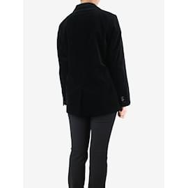 Autre Marque-Black velvet blazer - size UK 8-Black