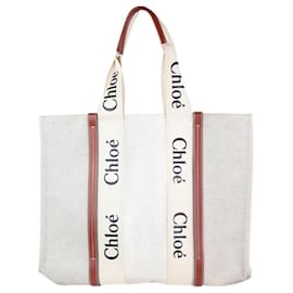 Chloé-Neutral large Woody tote bag-Other