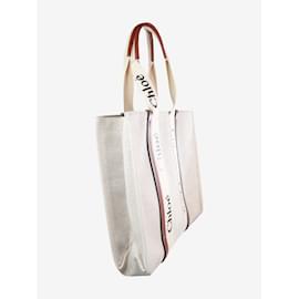 Chloé-Neutral large Woody tote bag-Other