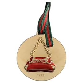 Gucci-Ciondoli-Rosso,D'oro,Verde scuro