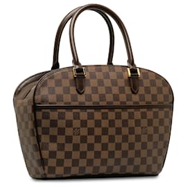 Louis Vuitton-Louis Vuitton Brown Damier Ebene Sarria Horizontal-Marron