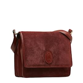 Autre Marque-Suede Crossbody Bag-Other