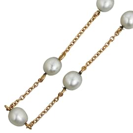 Autre Marque-18K Faux Pearl Station-Armband-Andere