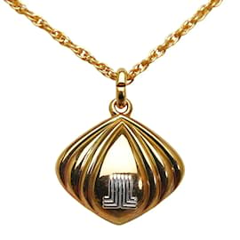 Lanvin-Gold Plated Pendant Necklace-Other