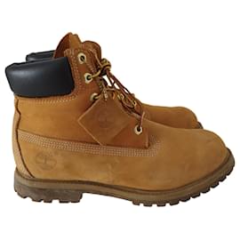 Timberland-Timberland boots 6-INCH BOOT in camel color-Camel