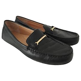 Ralph Lauren-Ralph Lauren Briony loafers in black leather-Black