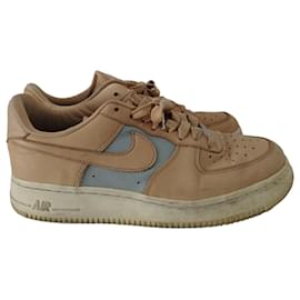 Nike-Baskets Nike Air Force 1 de couleur rose corail/saumon-Autre