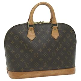 Louis Vuitton-LOUIS VUITTON Monogram Alma Hand Bag M51130 LV Auth 65147-Monogram